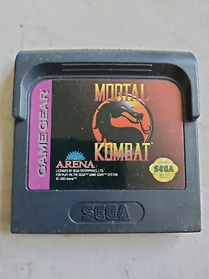 Mortal Kombat (Sega Game Gear 1993) - Loose Authentic • $9