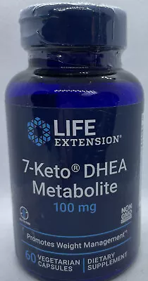 Life Extension 7-Keto DHEA Metabolite [Weight Management] 100mg 60 Veg Capsules • $30