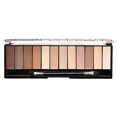 £3.65 • Buy Technic Mega Eyeshadow Palette 12 Shade Matte Nude Natural Sultry Smokey Red