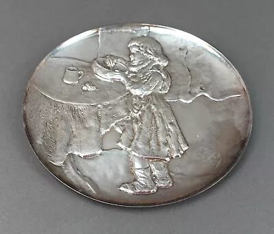 $314.99 • Buy The Hamilton Mint 1972 .999 Fine Silver A Tribute To Picasso  Le Gourmet  Plate 