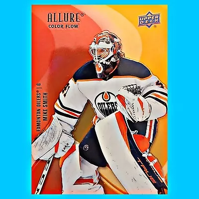 2022-23 Upper Deck Allure Color Flow Red Orange #SF-90 Mike Smith - Oilers (HR4) • $1.99