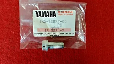 Yamaha TZ750 Front Master Cylinder Brake Line Oil Bolt. Genuine Yamaha New. B31 • $104.35