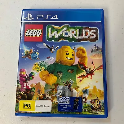 LEGO Worlds - Sony PS4 PlayStation 4 Games PAL • $21.95