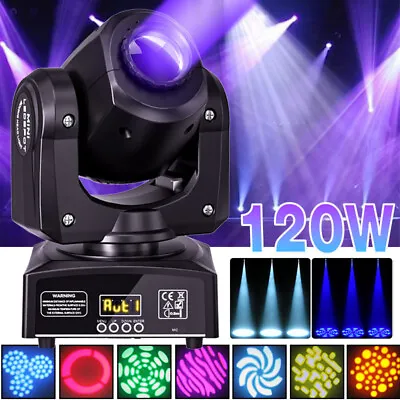 120W LED Moving Head Stage Light RGBW Gobo Spot Beam Disco DJ Party Lighting DMX • $69.91