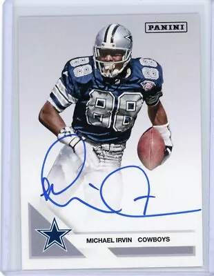 2022 Panini The National VIP Autograph Michael Irvin • $199.99