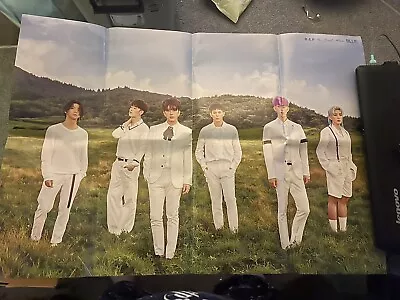 B.A.P 2017 Blue Album Folded Poster • $2