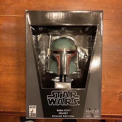 Star Wars Master Replicas BOBA FETT SW-359 Scaled Helmet RARE MINT • $400