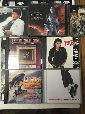 Michael Jackson Thriller Bad Dangerous HIStory 5 Greatest Hits One More Chance • $19.91