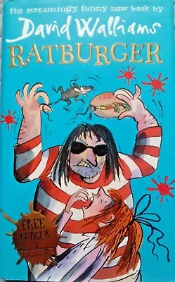Ratburger The Screamingly Funny Book By David Walliams Book Hard Back Pre Loved • £6.99