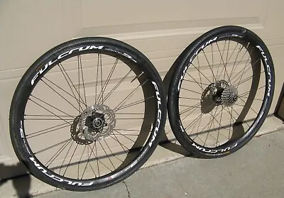 Fulcrum Racing 5DB 700c Cyclocross Wheels With Ultegra Cassette Thru Axle • $189