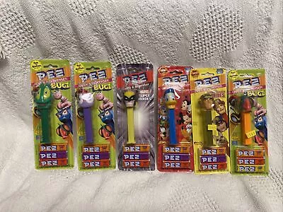 Lot Of 6 Vintage Pez Dispensers • $19.99