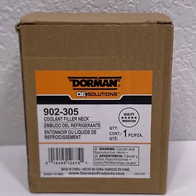 New Dorman 902-305 Engine Coolant Filler Neck For 00-04 Dodge Dakota Durango • $15