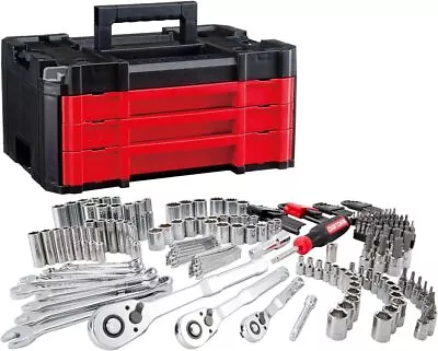 VERSASTACK Mechanics Tool Set 1/4 In 3/8 In And 1/2 In Drive 230 Piece NEW • $120