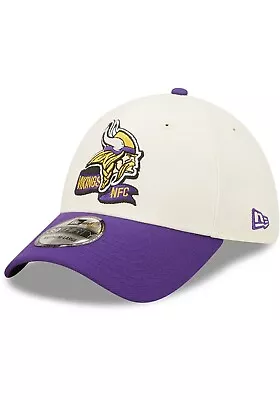 2022 Minnesota Vikings New Era 39THIRTY NFL Sideline On-Field Cap Flex Hat • $20.99