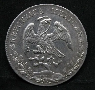 1894 8 Reales Mexico Go-Rs EF  KM-377 • £75