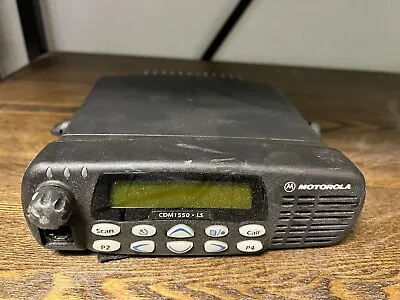 Motorola CDM1550 LS UHF Transceiver AAM25RKF9DU5AN Two-way Radio • $149.99