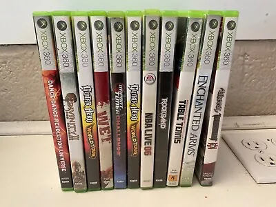 Original Xbox 360 Games Lot You Pick Your Own Bundle Authentic  • $4.68