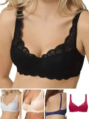 £17.95 • Buy Triumph Amourette Bra 300 WHP Underwired Padded Half Cup Bras Lingerie