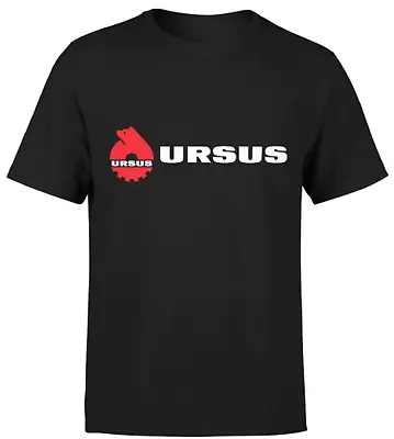 Ursus Tractor Farming T Shirt Work Top Tee Harvesters Funny Mens Woman Xmas Gift • £15.79