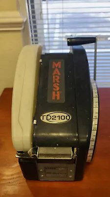 Marsh TD2100 Portable Manual Tape Dispenser Pre-owned  • $185