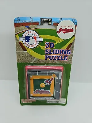 Vtg MLB Cleveland Indians Sliding Puzzle Toy • $13.20