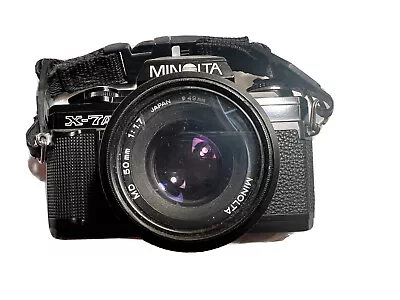 Minolta X-7A 35mm SLR Film Camera. With All Original Parts • $50