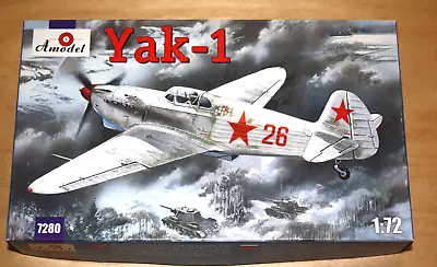 1/72: Amodel 1/72 -  Yak 1 • £15