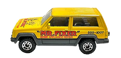 VTG 1986 Matchbox Jeep Cherokee Mr. Fixer Home Appliance Repair Macau Used • $13.99