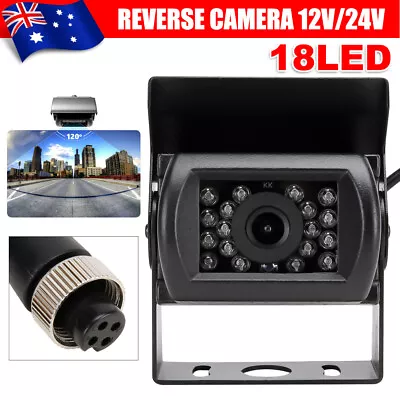 4 Pin CCD Car Bus Truck Trailer Reverse Camera Night Vision Rear View Reversing • $23.85