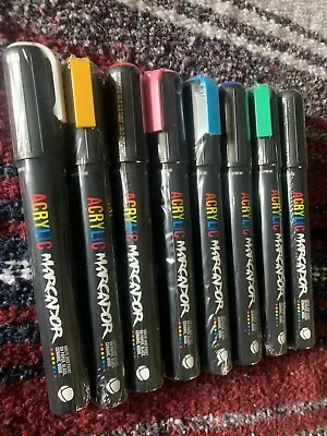 MTN Marcador 8pc Set - 2mm Montana Paint Markers • $25