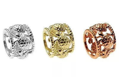 $109 • Buy 14k Yellow Rose Or White Gold 6.8mm Hawaiian Turtle Barrel Tube Slide Pendant