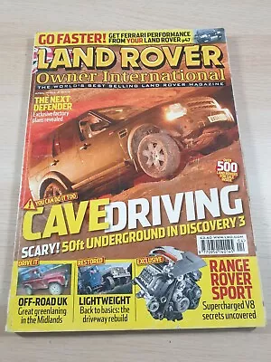 Land Rover Owner International Magazine April 2005 Issue 4 Cave Driving • £0.99