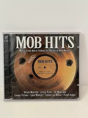 Mob Hits - Music From And A Tribute To The Great Mob Movies 2 Audio CD SEALED • $11.99