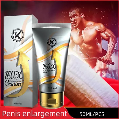 Male Enlargement Cream Private Part Extender Massage Cream Thicker Longer Men • $7.99