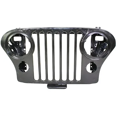 Grille For 76-86 Jeep CJ7 72-83 CJ5 Black Steel • $162.33