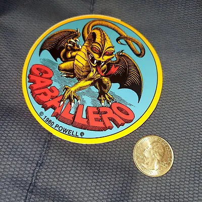 1980 Powell Peralta Steve Caballero Dragon Skateboard Sticker • $5