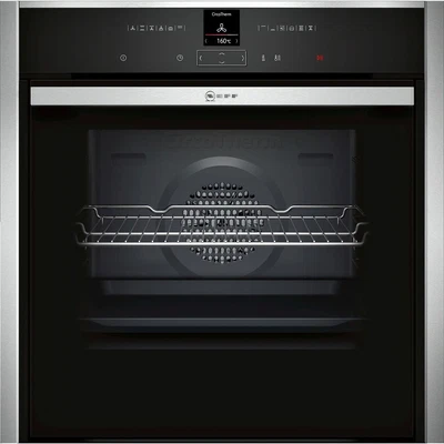 £919 • Buy NEFF B57CR22N0B N70 Slide&Hide® Built In 60cm A+ Electric Single Oven Stainless