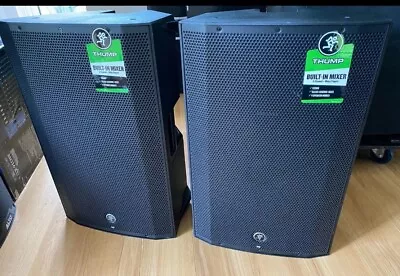 MACKIE THUMP 15A 2600 Watt PA Speakers 15 Inch Pair • £739