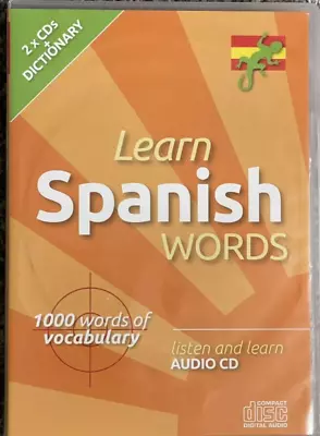 Learn Spanish Words CD Unknown Artist (2013) • £3.54