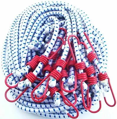 24 Heavy Duty Bungee Cords 72  Long Tie Down Cord Straps 1/2  Diameter • $49.99