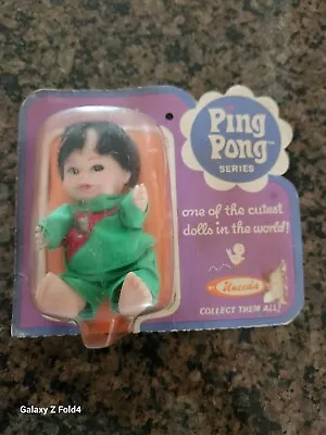 Vintage UNEEDA Ping Pong Series Doll Mini New In Package • $10.99