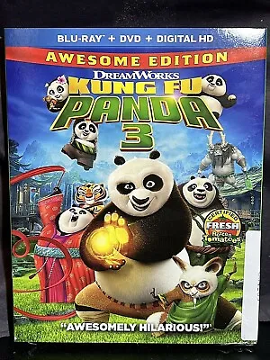 Kung Fu Panda 3 (Blu-ray/DVD 2016 2-Disc Set)  • $3.20