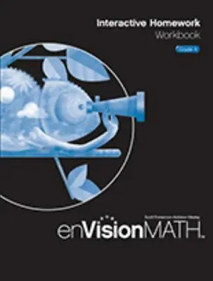 EnVision Math 2009 Interactive Homework Workbo- Paperback Anonymous 0328341770 • $4.19