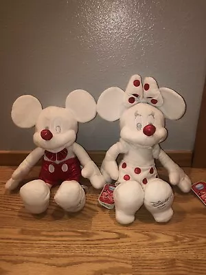 Disney Japan Mickey And Minnie Christmas 2013 Stuffed New With Tags • $50