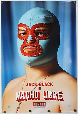 Nacho Libre - Original DS Movie Poster - 27x40 D/S 2006 Adv A Jack Black • $29.89