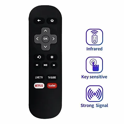 Replacement Remote Contro For Roku 7 6 5 4 3 2 1 Express Telstra TV With Netflix • $9.50