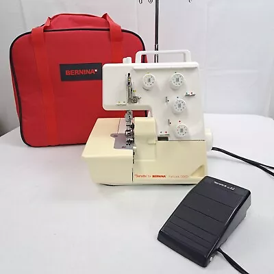 Bernette For Bernina FunLock Serger Model 006D W/ Foot Pedal & Carrying Case • $159.99