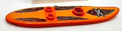 LEGO Minifigure Figure Orange Surf Board Xtreme Stunts 6736 • $0.99