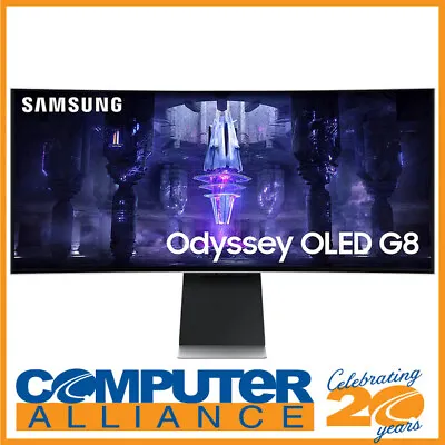 $1799 • Buy 34  Samsung Odyssey OLED G8 Ultra-WQHD Curved Gaming Monitor LS34BG850SEXXY