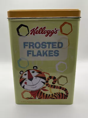 Vintage Remake Kellogg's Frosted Flakes Tin 2015 Frosties Tony The Tiger Brand • £5.99